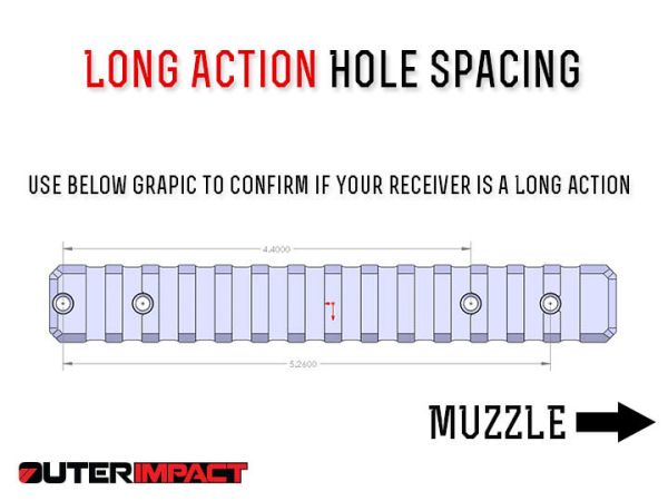 Ruger American Rifle Long Action Picatinny Rail